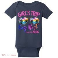 Girls Trip Key West Florida 2026 Vacation Baby Bodysuit thumb 0