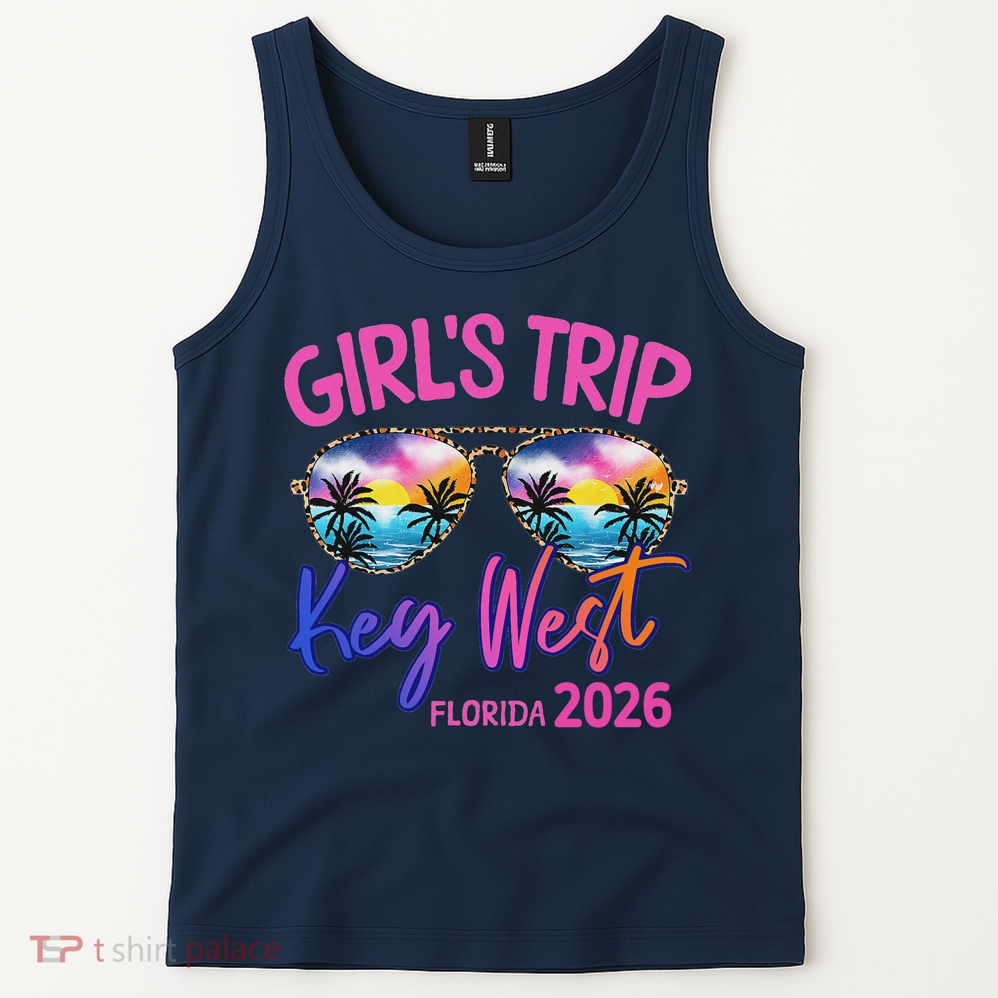 Girls Trip Key West Florida 2026 Vacation Tank Top