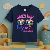 Girls Trip Key West Florida 2026 Vacation Toddler T-Shirt thumb 3
