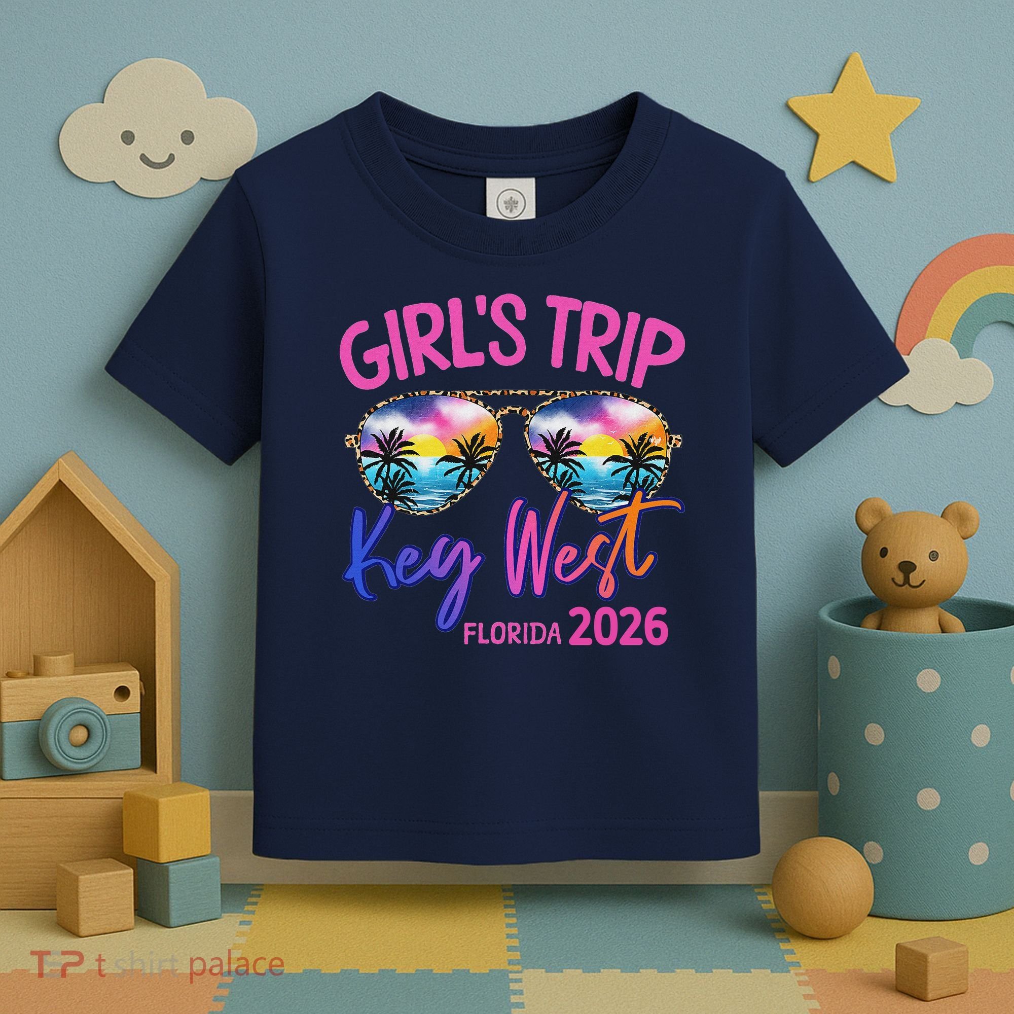 Girls Trip Key West Florida 2026 Vacation Toddler T-Shirt