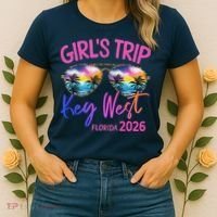 Girls Trip Key West Florida 2026 Vacation Women's T-Shirt thumb 2