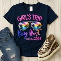 Girls Trip Key West Florida 2026 Vacation Women's T-Shirt thumb 3