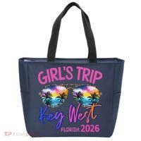 Girls Trip Key West Florida 2026 Vacation Tote Bag thumb 0