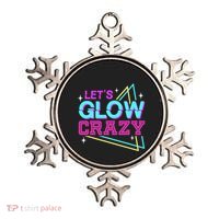 Group Team Lets A Glow Crazy Retro Ornament thumb 0