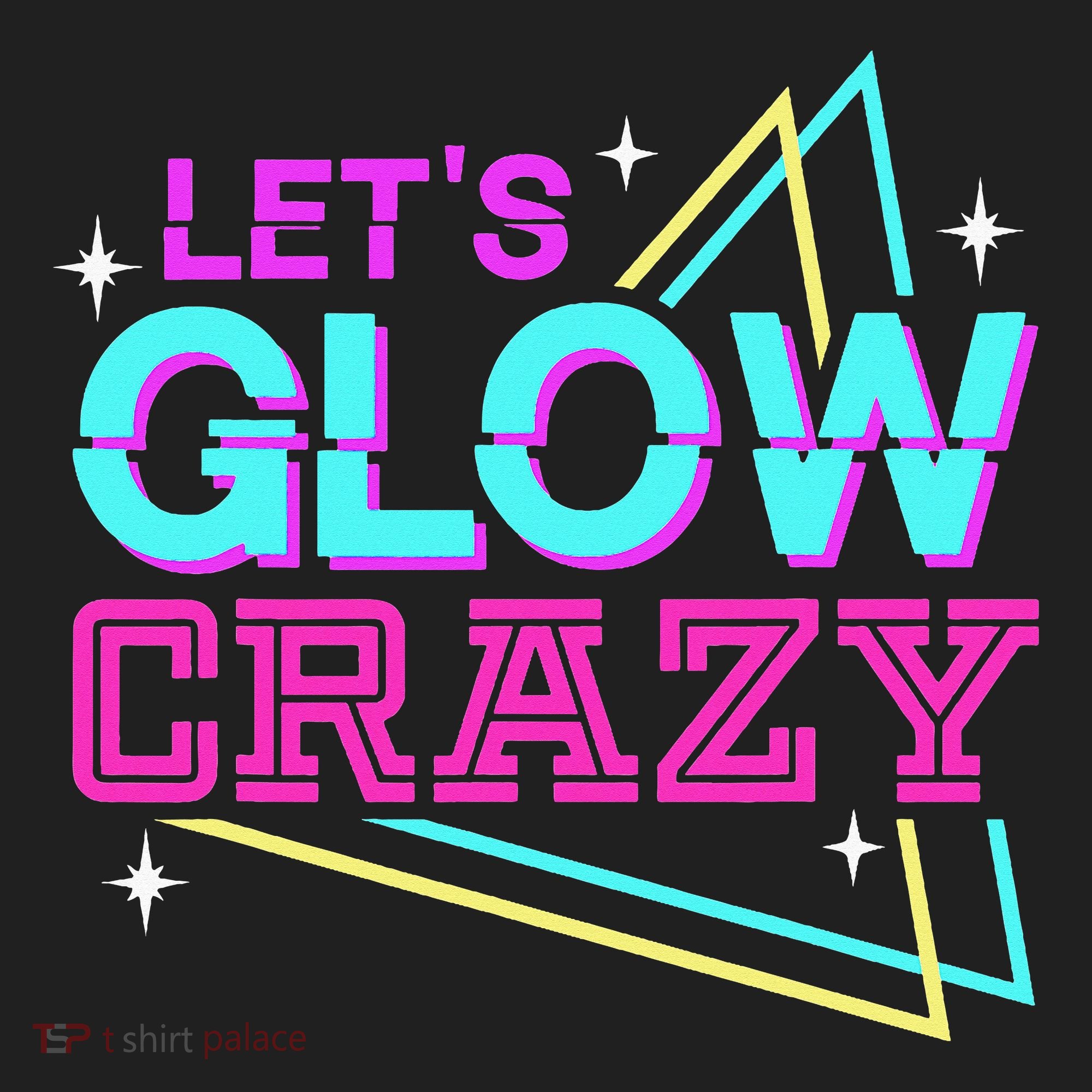Group Team Lets A Glow Crazy Retro Hat