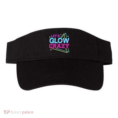 Group Team Lets A Glow Crazy Retro Visor