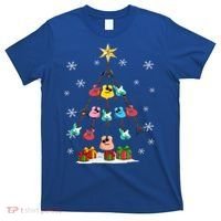 Guitar Tree Lights Christmas Pajamas Guitar Lovers Xmas Tree Cool Gift T-Shirt thumb 0