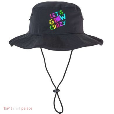 Group Team Lets A Glow Crazy Retro Colorful Bucket Hat