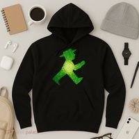 Green Traffic Light Man Ampelmann GrüN Hoodie thumb 3