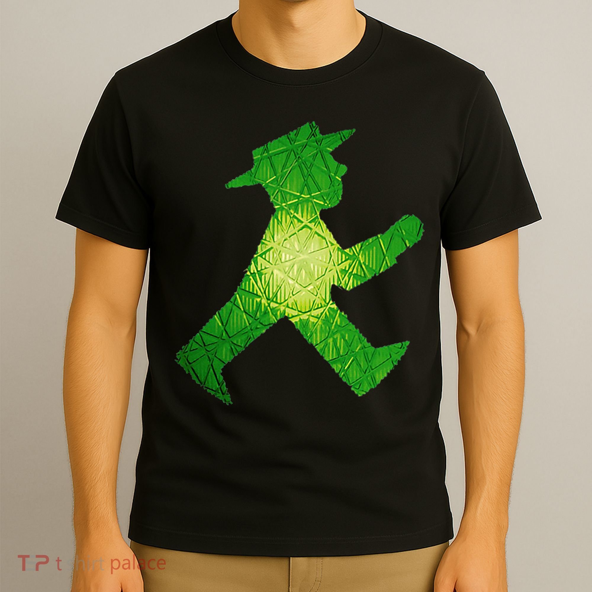 Green Traffic Light Man Ampelmann GrüN T-Shirt