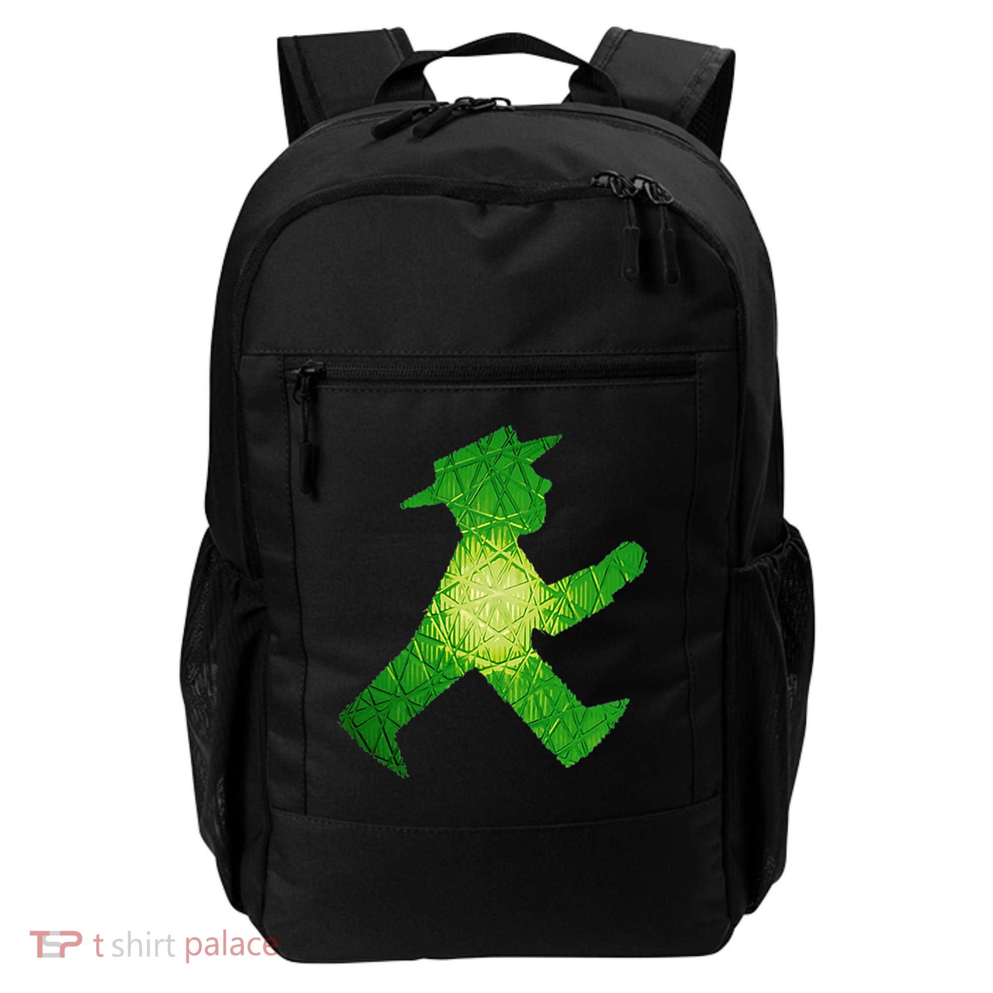 Green Traffic Light Man Ampelmann GrüN Backpack