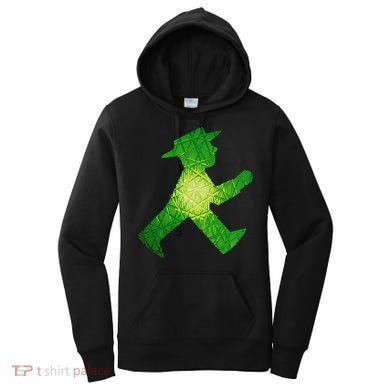 Green Traffic Light Man Ampelmann GrüN Women's Hoodie