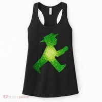 Green Traffic Light Man Ampelmann GrüN Women's Tank Top thumb 0