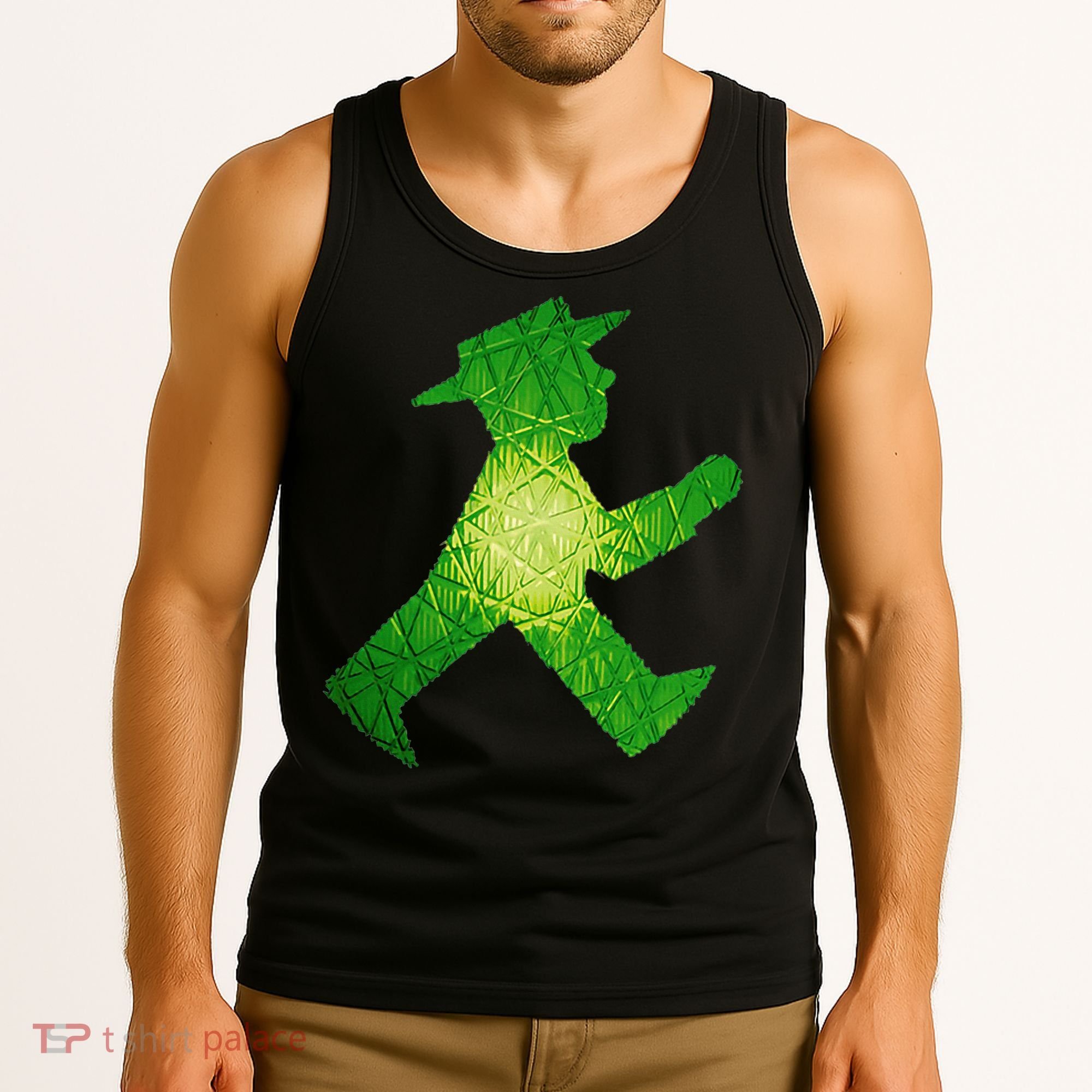 Green Traffic Light Man Ampelmann GrüN Tank Top