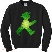 Green Traffic Light Man Ampelmann GrüN Kids Sweatshirt thumb 0