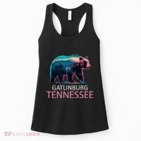 Gatlinburg Tennessee Mountains Bear Usa Hiking Souvenir Tn Women's Tank Top thumb 0