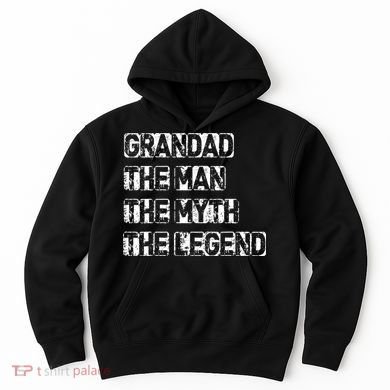 Grandad The Man Myth Legend Hoodie