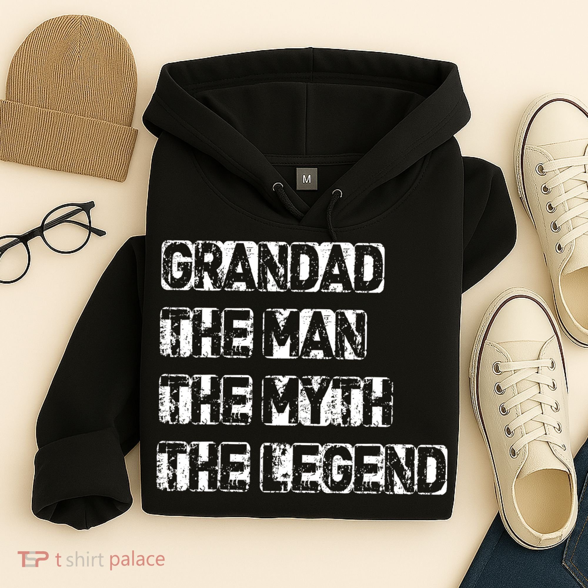 Grandad The Man Myth Legend Hoodie