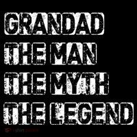 Grandad The Man Myth Legend Hoodie thumb 7