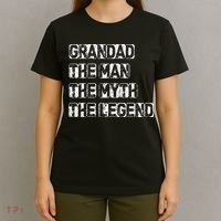 Grandad The Man Myth Legend T-Shirt thumb 4