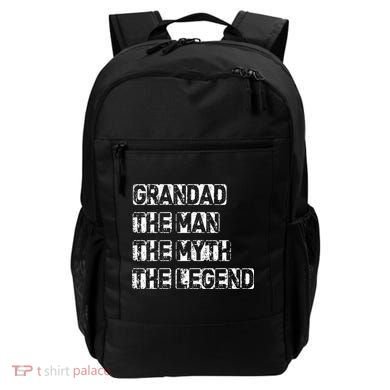 Grandad The Man Myth Legend Backpack