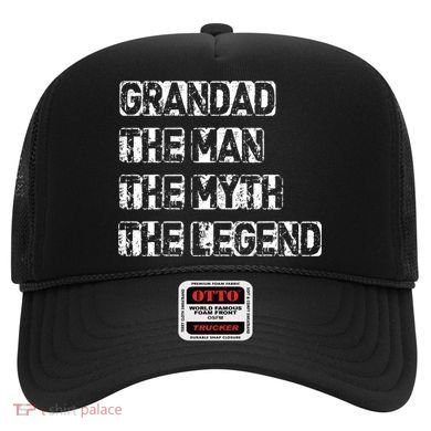 Grandad The Man Myth Legend Hat
