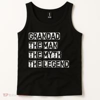 Grandad The Man Myth Legend Tank Top thumb 2