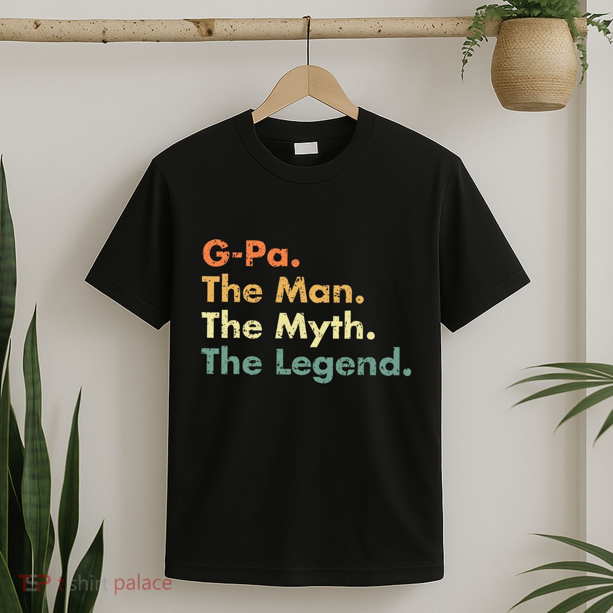 Gpa The Man The Myth The Legend Dad Grandpa T-Shirt
