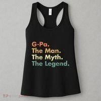 Gpa The Man The Myth The Legend Dad Grandpa Women's Tank Top thumb 3