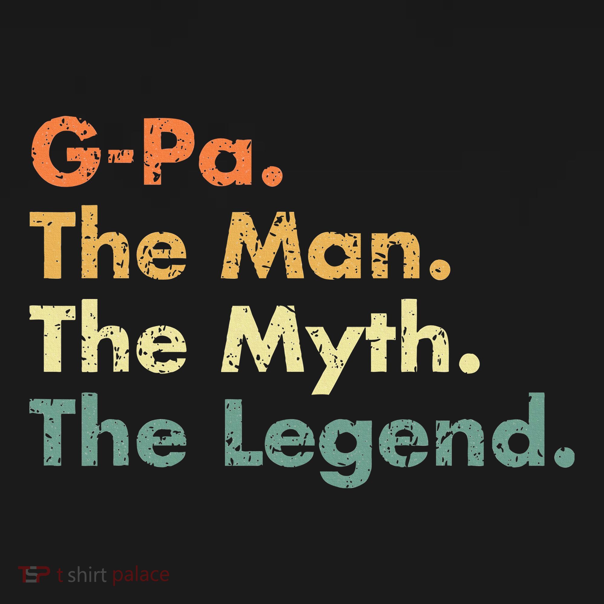 Gpa The Man The Myth The Legend Dad Grandpa Women's Tank Top