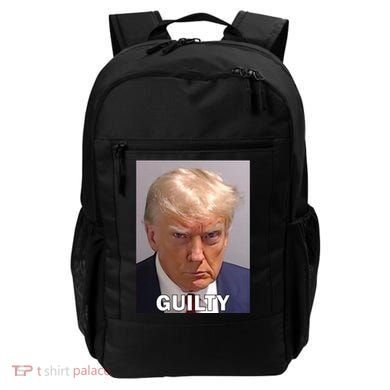 Guilty Trump Mugshot Backpack