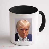 Guilty Trump Mugshot Coffee Mug thumb 1