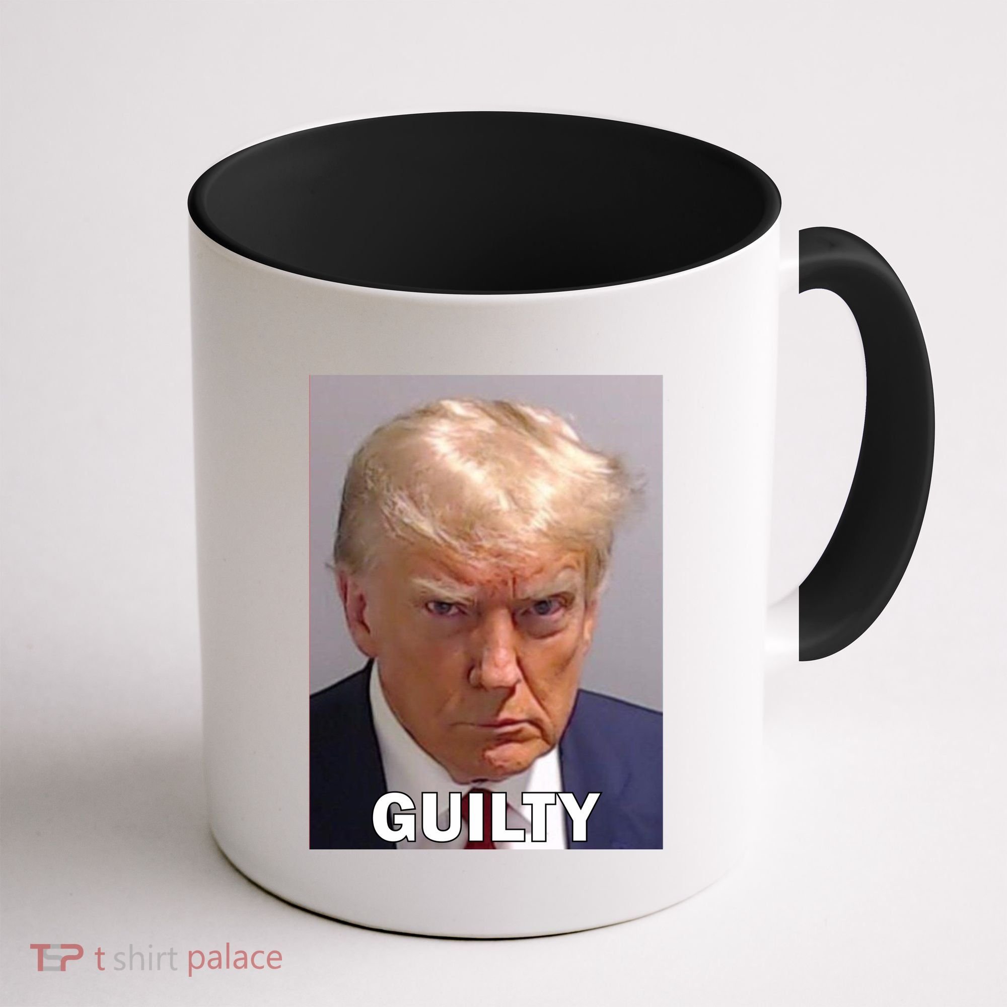 Guilty Trump Mugshot Coffee Mug