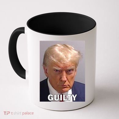 Guilty Trump Mugshot Coffee Mug