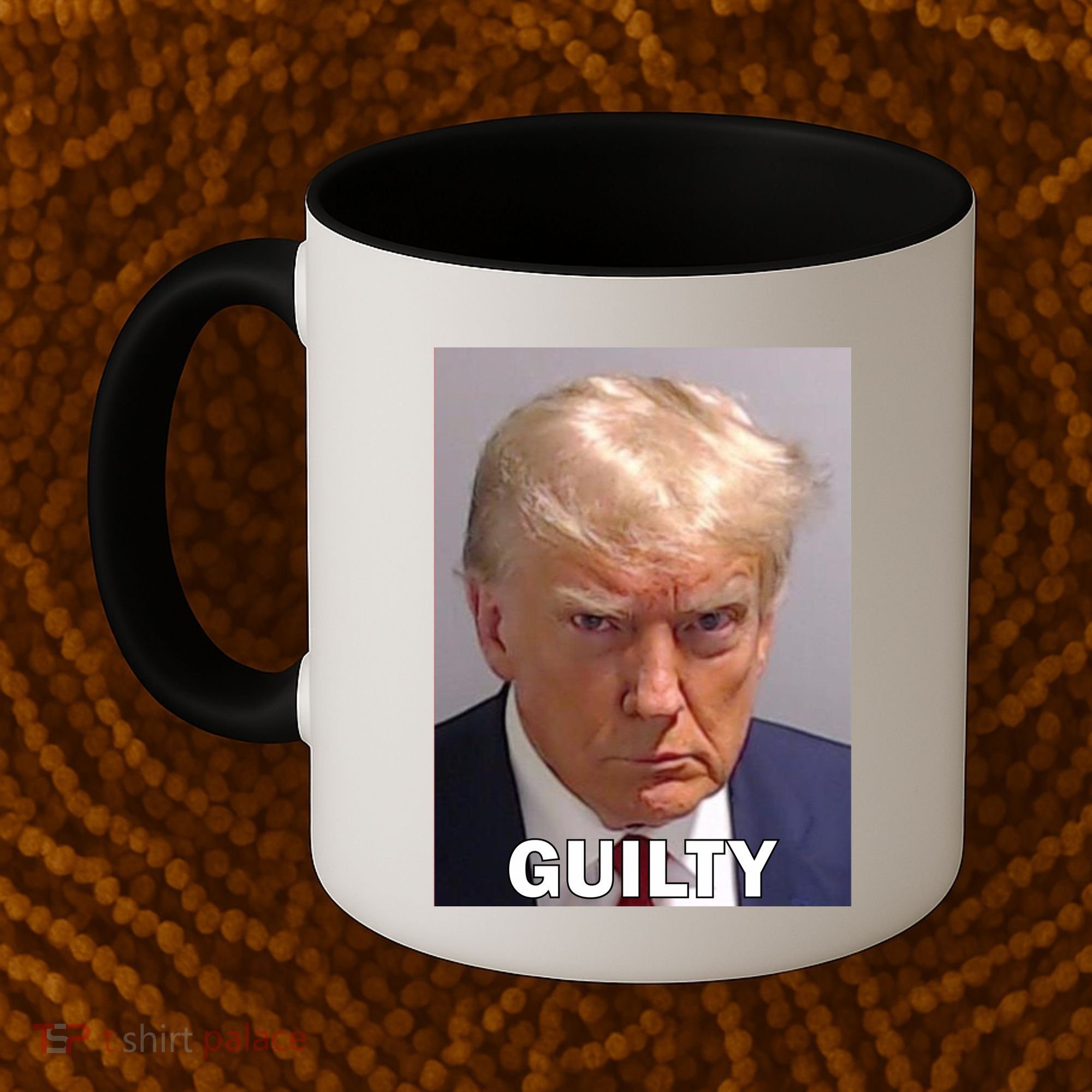 Guilty Trump Mugshot Coffee Mug
