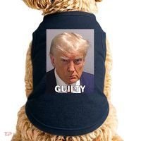 Guilty Trump Mugshot Doggie Tank thumb 0
