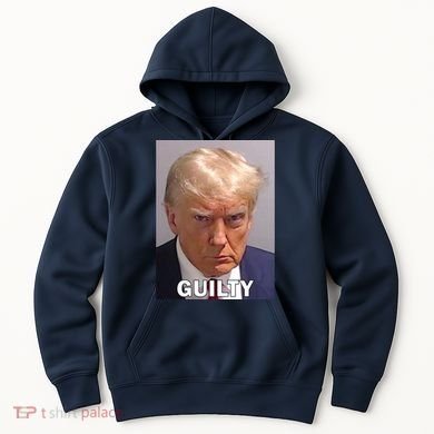 Guilty Trump Mugshot Hoodie