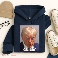Guilty Trump Mugshot Hoodie thumb 4