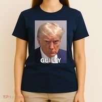 Guilty Trump Mugshot T-Shirt thumb 4