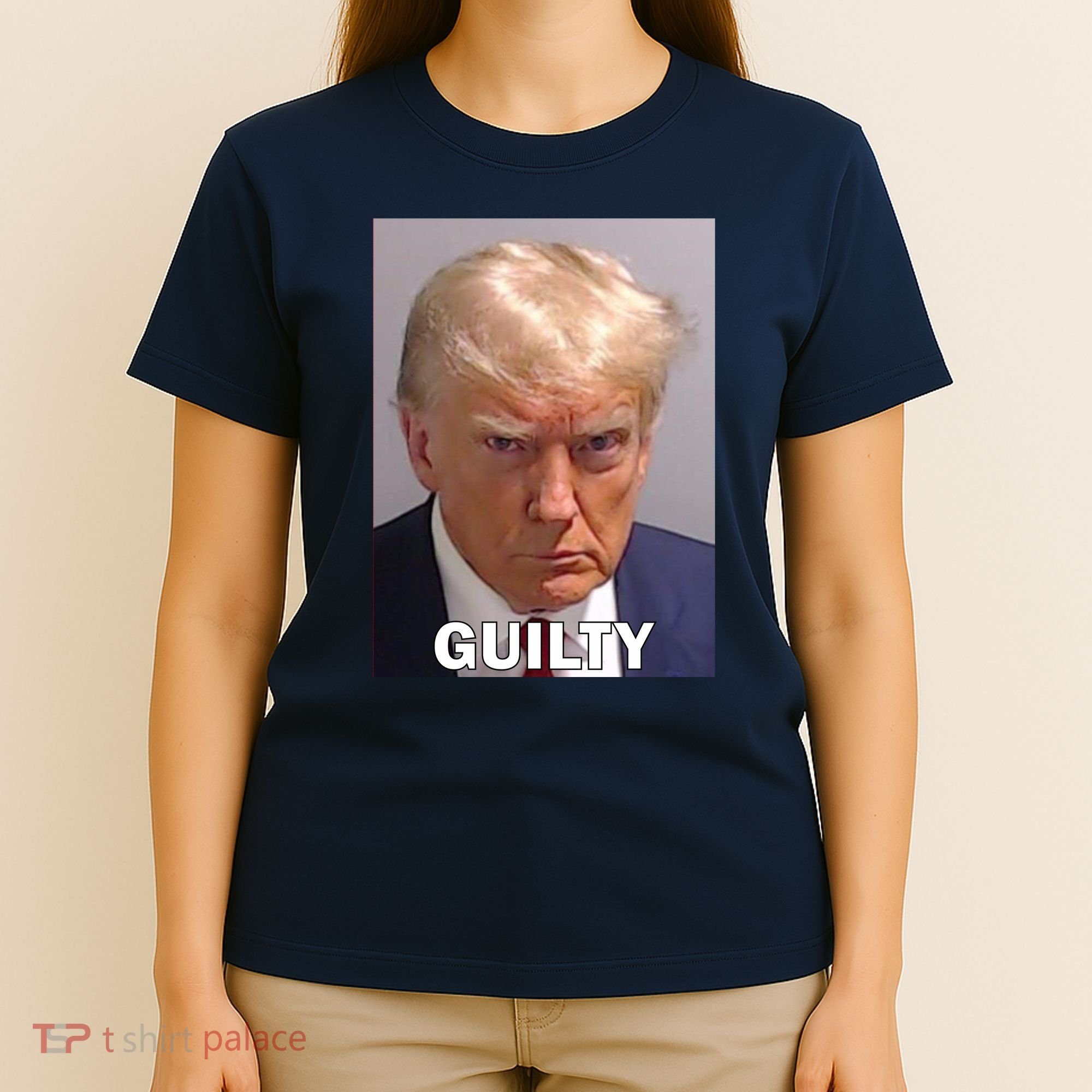 Guilty Trump Mugshot T-Shirt