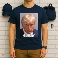 Guilty Trump Mugshot T-Shirt thumb 6
