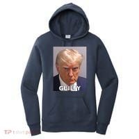 Guilty Trump Mugshot Women's Hoodie thumb 0