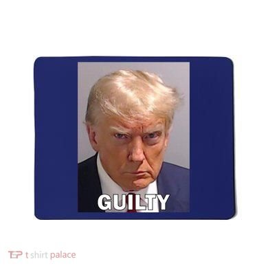 Guilty Trump Mugshot Mousepad