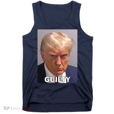 Guilty Trump Mugshot Tank Top