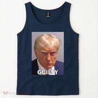 Guilty Trump Mugshot Tank Top thumb 2
