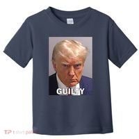 Guilty Trump Mugshot Toddler T-Shirt thumb 0