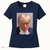 Guilty Trump Mugshot Women's T-Shirt thumb 0