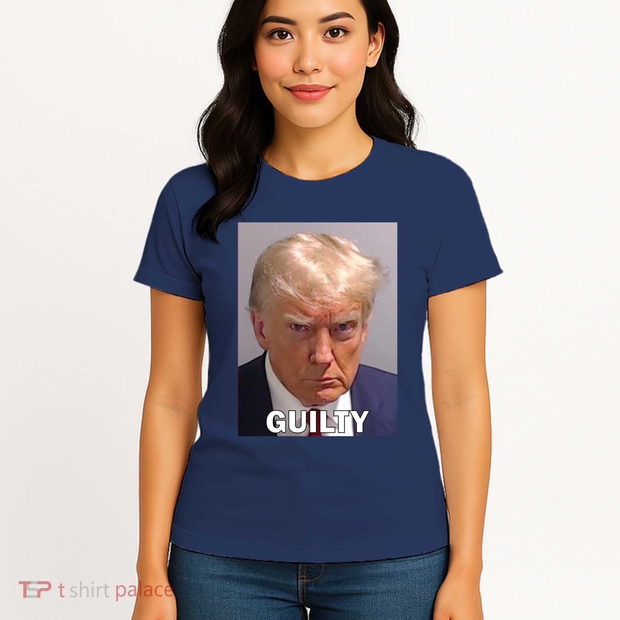 Guilty Trump Mugshot Women's T-Shirt
