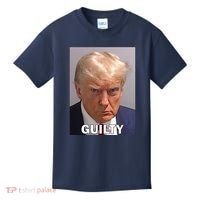 Guilty Trump Mugshot Kids T-Shirt thumb 0