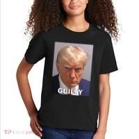 Guilty Trump Mugshot Kids T-Shirt thumb 2